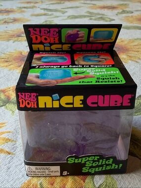🧊 Nee Doh NiCE CUBE Super Solid Squish 🧊 NWT🧊